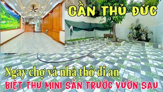 Biệt thự mini rộng rãi thoáng mát_Nằm ngay TT TP Dĩ an_Gần TP Thủ Đức và TP HCM_Giá bình dân_#350