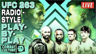 UFC 263 Live Stream | Adesanya vs. Vettori 2 | Radio-Style PPV Main Card Commentary