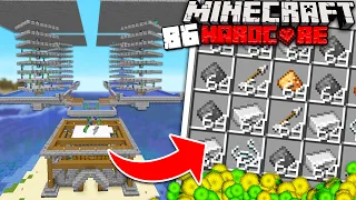 I Built The Best Automatic Mob Farm In Hardcore Minecraft! (#86)