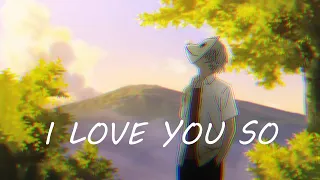 i love you so by the walters (slowed + reverb)  【 Lirik / Lyrics + Terjemahan Indonesia 】