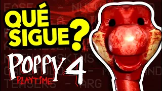 ¿Qué SIGUE AHORA para Poppy Playtime? | Capítulo 4, Nuevos Juegos, Película y MÁS!