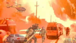 explosion gas station in romania today ! romania lpg explosion live footage! explozii în crevedia