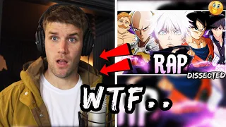 ANIME RAP GOES HARD!! | Rapper Reacts to Rustage - "OP" (Overpowered Anime Character Rap)