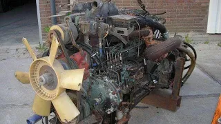 Cold Starting Up PERKINS Engines and Cool Sound