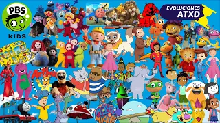 Evolución de PBS Kids (1994 - 2022) | ATXD ⏳