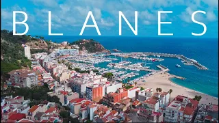 Blanes, Costa Brava, Spain [FromAbove] [4K]