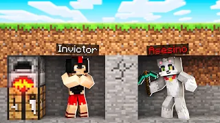 MINECRAFT: INVICTOR VS 1 ASESINO 😱🔪 MINECRAFT SPEEDRUN con ACENIX