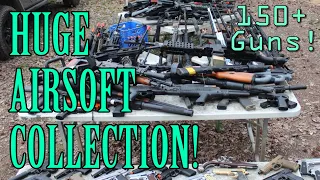 BIGGEST Airsoft Gun Collection EVER! (Over 150 Guns!)