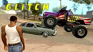 Monster Truck Glitch Funny in GTA San Andreas