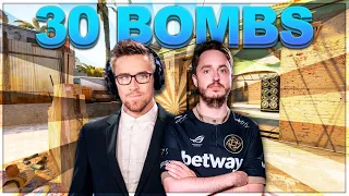 Dropping 30 Bombs with CSGO LEGEND GeT_RiGhT!