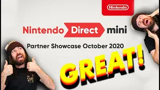 Nintendo Direct Mini: Partner Showcase | October 2020 WAS GREAT!