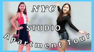 NYC APARTMENT TOUR!!! My SMALL New York City Studio Apartment + Rent Price!