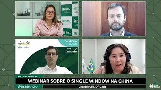 Webinar sobre o Single Window na China