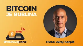 BK LIVE: Bitcoin je bublina | HOST: Juraj Karpiš