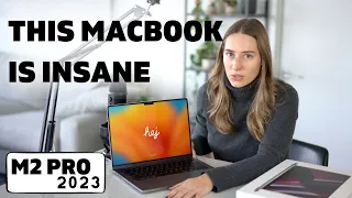 Unboxing: NEW Apple MacBook M2 Pro 14" (January 2023)