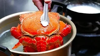 エイリアンカニ 日本の屋台の食べ物