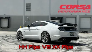 S550 Mustang GT | Swapping My Double X Pipe to a Double H Pipe! (Full Comparison)