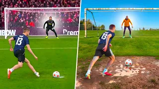 PROFESSIONAL VS SUNDAY LEAGUE GOALKEEPER!