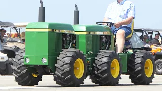 Different Tandem Tractors at Half Century of Progress 2023 | Special Built