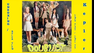 [SPECIAL] Kep1er 케플러 - "DOUBLAST / Quick View of Unboxing" (LEM0N BLAST & JEWEL Ver.)