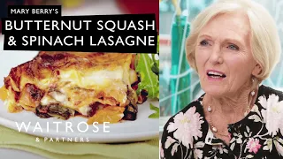 Mary Berry's Butternut Squash and Spinach Lasagne | Waitrose