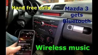 2006 Mazda 3 Gets Bluetooth  Go hands free