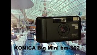 HOW TO USE KONICA BIG MINI BM-302 * QUICK TUTORIAL * FILM LOADING * SAMPLE PHOTOS