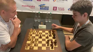 Володимир Ветошко GM, UKR - Даниїл Мосесов IM, UKR. Saint Charbel Chess Cup’23.