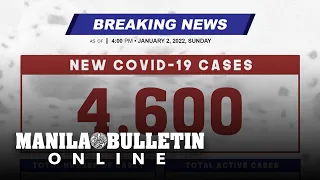 DOH reports 4,600 new cases, bringing the national total to 2,851,931, as of JANUARY 2, 2021