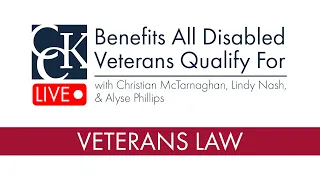 Veteran Benefits All Disabled Veterans Qualify For