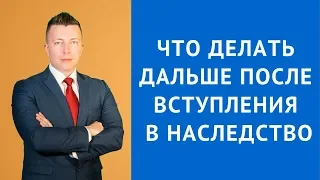 Что делать дальше после вступления в наследство -Адвокат по наследству