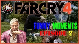 Far Cry 4 Co-Op Funny Moments - Elephants Rhinos and Mortars