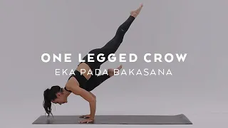 How to do One Legged Crow | Eka Pada Bakasana Tutorial with Briohny Smyth