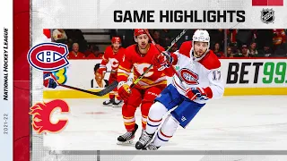 Canadiens @ Flames 3/3 | NHL Highlights 2022