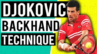 Novak Djokovic Backhand Technique: Deep Analysis