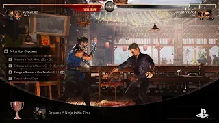 Mortal Kombat 1 Become A Ninja In No Time BRONZE Trophy Komplete The Basic Tutorial #mortalkombat