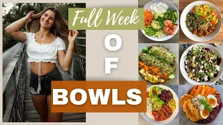 FULL WEEK OF BOWLS | 7 gesunde & einfache Bowls
