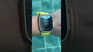 Работа в воде Apple Watch Ultra