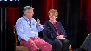 Crowdsourcing -- Guillermo Fesser interviews Nina & Tim Zagat | Nina and Tim Zagat | TEDxHudson