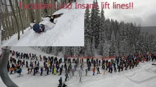 Vail, Co | Insane lift lines and Waist Deep Pow