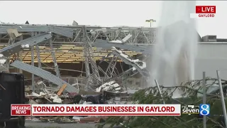 Injuries after NWS reports tornado in Gaylord