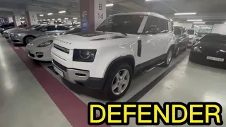 Осмотр  Land Rover Defender в Корее