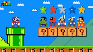 Super Mario Bros Hero Edition: Mario With the Powers of the AVENGERS!