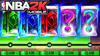 NBA 2K Mobile Daily Login Pack Opening!