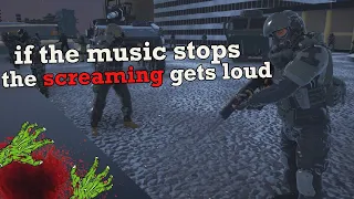 this RTS lets you blast copyright music to kill zombies