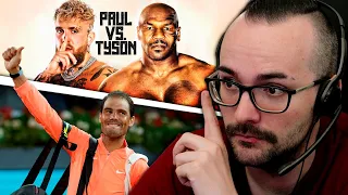 🔴 REGLAS TYSON vs JAKE PAUL 🥊 RAFA NADAL dice ADIÓS 🎾 Charla Xokas