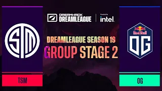 Dota2 - TSM vs OG - Game 2 - DreamLeague Season 19 - Group Stage 2