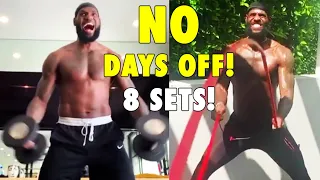 Can You Do These LeBron James "8 HOME WORKOUT SETS"?