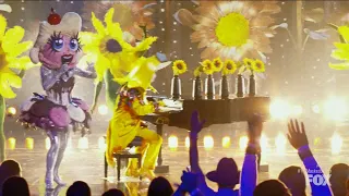 The Masked Singer 6 - Robin Thicke & Banana Split Cover Stevie Wonder