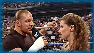 Triple H and Stephanie McMahon discuss their masterplan on Jericho: SmackDown!, July 13, 2000